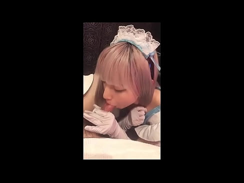 ❤️ Japanese Idol [mayuka], franskur vinnukonubúningur, 1. hluti, blástur og hristur af sér með húðkrem Klám hjá okkur is.myteporn.ru